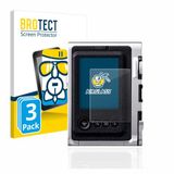 BROTECT Bedifol Screenprotector 3 Stuks voor Fujifilm Instax Mini Evo Beschermglas transparant