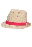 Sterntaler Kinderstrohoed Flamingo meisjes Hoed