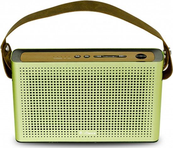 iDance Audio iDance Slim Blue SB2 - Draagbare Radio - Blauw/Groen