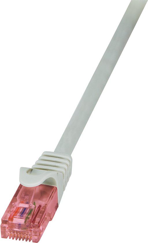 Merkloos LogiLink Netwerkkabel RJ45 10 m Grijs