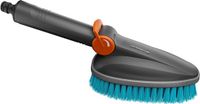 Brosse à main sans marque M dure - Brosse de nettoyage avec raccord de tuyau