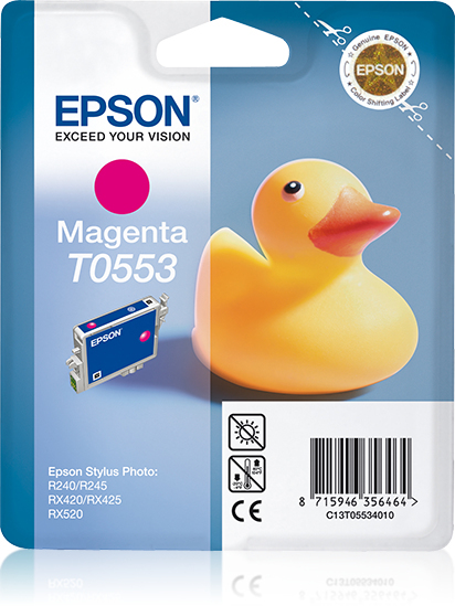 Epson Duck  inktpatroon Magenta T0553