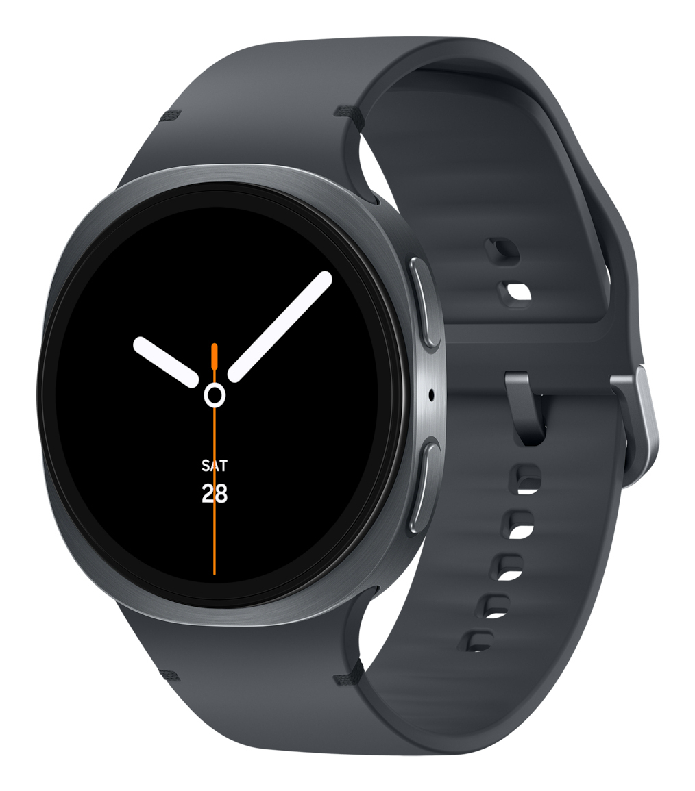 Samsung Galaxy Watch8 44mm Smartwatch - Graphite - 1.5" AMOLED Display