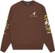 Billionaire Boys Club Sweatshirt Duck Embroidered Bruin Katoen Maat L
