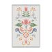 Ekelund Linneväveri Serviette de cuisine Lindas tulpan 40x60 cm Rose-gris