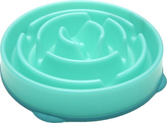 Anti-schrok voerbak - Lichtblauw - Ø 28 cm