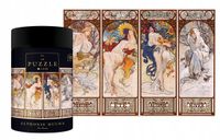Interdruk Puzzel 1000 stukjes - Alfons Mucha 'Vier Seizoenen'
