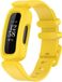 Strap-it siliconen bandje - geel - Geschikt voor Fitbit Ace 3