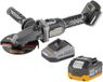 Procraft Industrial AG125Cbb accu-haakse slijper met platte kop 20 V 125 mm borstelloos Solo