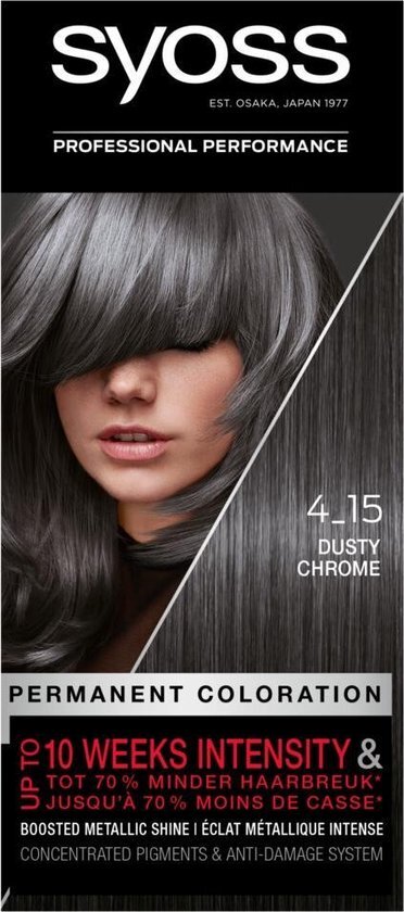 Syoss Permanent Coloration 4-15 Dusty Chrome