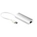 StarTech.com Startech 3-poorts USB 3.0 hub met Gigabit Ethernet - Zilver/Wit