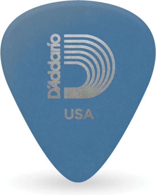 D'Addario 1DBU5-25 Duralin plectrums - 1.0 mm - 25-pack - Blue