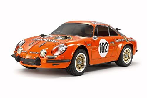 tamiya 58708 1:10 RC Renault Alpine A110 Jägerm. M-06 - op afstand bestuurde auto, RC voertuig, modelbouw, bouwpakket voor montage, hobby, knutselen, meerkleurig