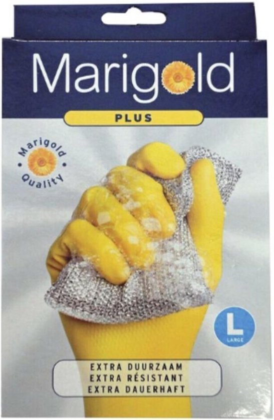 Marigold Huishandschoen Plus Geel L
