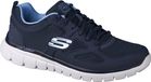 Skechers BURNS AGOURA Heren Sneakers Blauw Maat 45.5