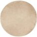 Tapis En Fausse Tafalla Beige Ø 100 Cm Polyester