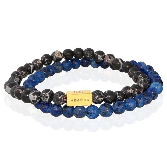Memphis DUO Kralenarmbanden set Imperial-21cm