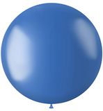 Folat Ballon XL Radiant Royal Blue Metallic - 78 cm