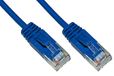 LINK LK6U0025BS Cat6 netwerkkabel (niet-afgeschermd, UTP, halogeenblauw, 0,25 m)