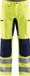 Blåkläder High Vis broek met stretch 1585-1811 - High Vis Geel/Marineblauw - C58
