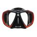 Scubapro Spectra masker, zwart, drukregelaar set voor duiken in koud water, uniseks, volwassenen, zwart-oranje, één maat