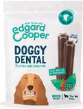 Edgard & Cooper 4x Doggy Dental Sticks Medium Aardbei - Frisse Muntolie