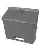 Maya Professional Tools 80201-11 inklapbare veegschop zonder steel, FBK/levensmiddelhygiëne, 330 mm x 310 mm x 125 mm, grijs