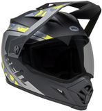 Bell MX-9 Adventure MIPS Enduro Grijs Geel Adventure Integraalhelm - Helm
