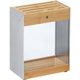 WMF Messenblok transparant ongevuld leeg zonder messen Flextec, bamboe, licht, compact ontwerp, ruimtebesparend