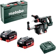 Metabo KH 18 LTX BL 24 Q Set ISA 18V Li-ion Accu Combihamer Set (2x5.5Ah LiHD Accu) In Metabox