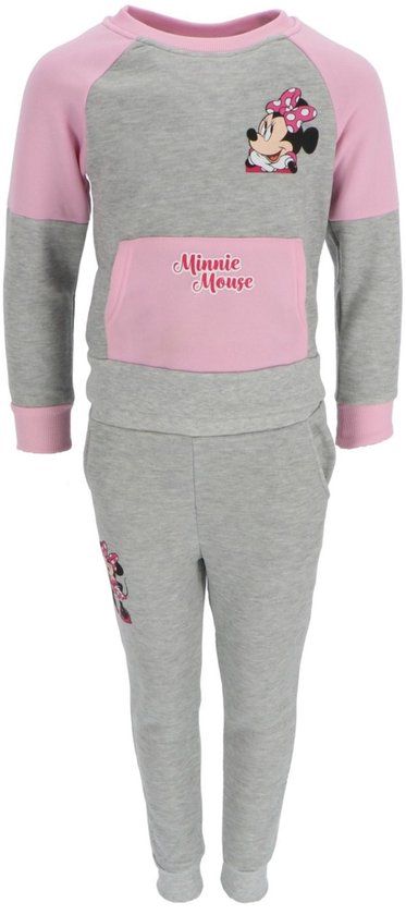 4KidsOnly Minnie Mouse Joggingpak - Grijs