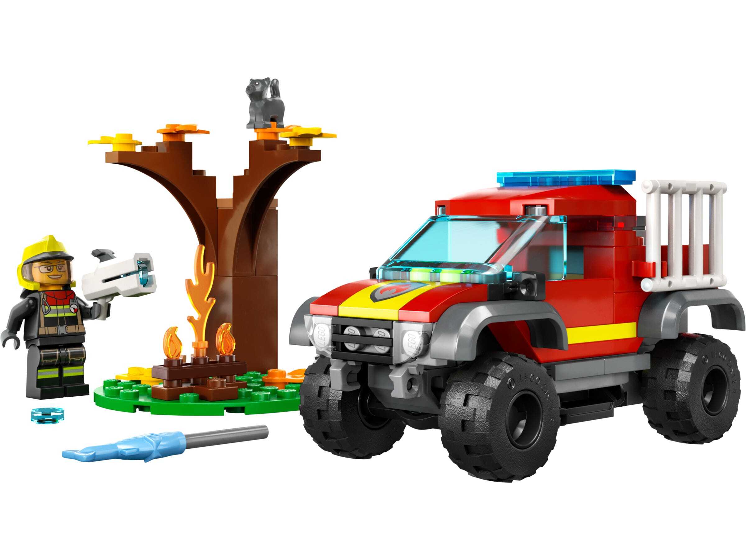 lego 4x4 Brandweertruck redding