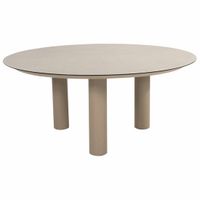4 Seasons Outdoor Donato Low Diningtafel Latte - Ø160 cm