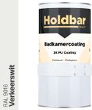 Holdbar Badkamercoating Verkeerswit (RAL 9016) 1 kg