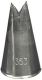 Silikomart 43.370.99.0000 BX1605 - Roestvrij stalen tips voor pootbag BX 8X5 H52 mm