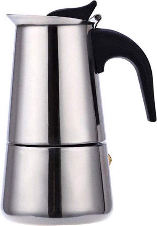 SB Line Espresso Maker 9 Cups Stainless Steel - Induction