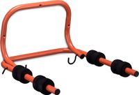 Relaxdays muurbeugel fiets - ophangsysteem 2 fietsen - inklapbaar - tot 30 kg - staal