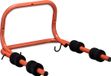 Relaxdays muurbeugel fiets - ophangsysteem 2 fietsen - inklapbaar - tot 30 kg - staal