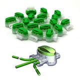 10 RasenFREUND 10 x kabelverbinders, vetvulling, enkele aderverbinders, verbindingsklemmen, aansluitklemmen, begrenzingskabel, robotmaaier, compatibel met GARDENA/BOSCH/HUSQVARNA/WORX/HONDA/ROBOMOW/iMow