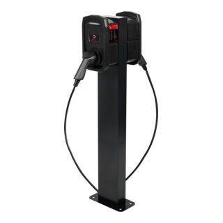 KS Tools efuturo socket for two wall boxes, grey Quantity:1