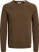 JACK&JONES JJEHILL KNIT CREW NECK NOOS Heren Gebreide truien L Cocoa