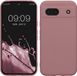 kwmobile Hoesje voor Google Pixel 8a - TPU Back Cover - Mat Oudroze