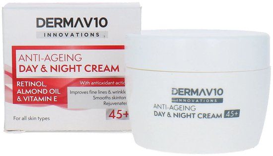 Derma V10 Anti-Ageing Day & Night Cream 45+ - 50 ml