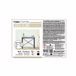 Max Home Bureau Max Home Staal Melamine spaanderplaat 100 x 70 x 40 cm