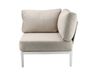 1898 Santander Canapé modulable module d'angle Blanc-beige