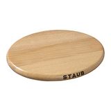 STAUB 1190713 Ovale Magnetische Houten Onderzetter, Bruin