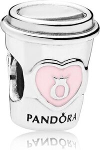 PANDORA Bedel zilver Drink to Go 797185EN160