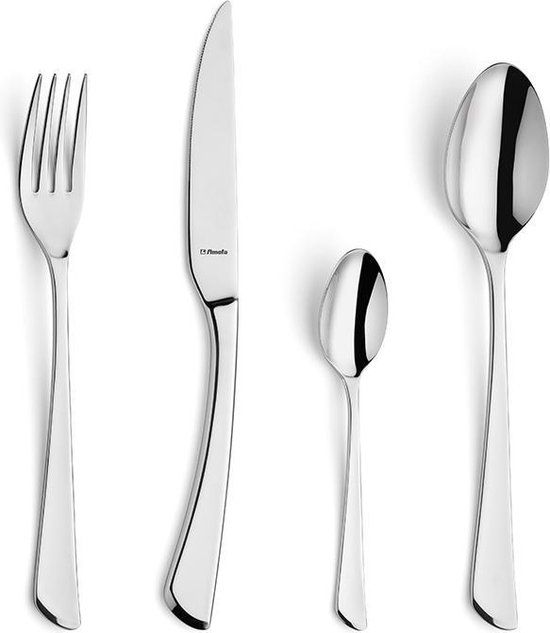 Amefa Juno 24-delige bestekset - 6 personen - Zilver