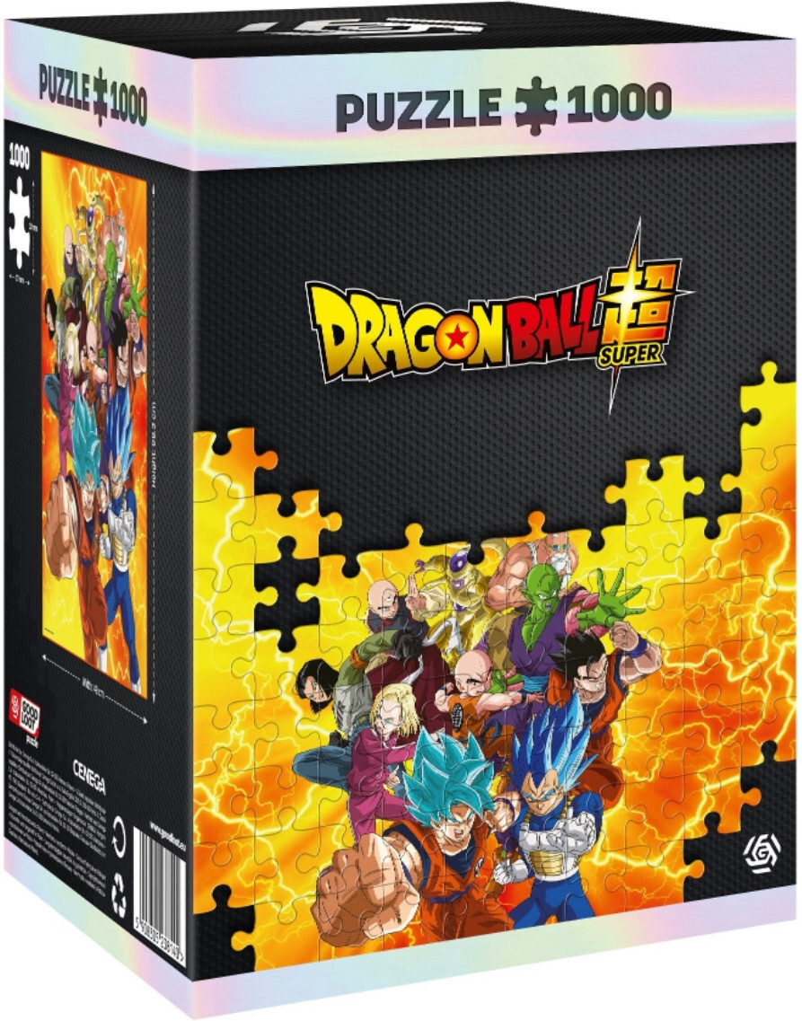 Good Loot Dragon Ball Super: Universe 7 Warriors - puzzel 1000 stukjes 68cm x 48cm | inclusief poster en tas | Game-artwork voor volwassenen en tieners