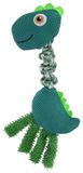 Kerbl Hondenspeelgoed Dino Groen Nylon/Textiel Elke levensfase Hond 46 cm